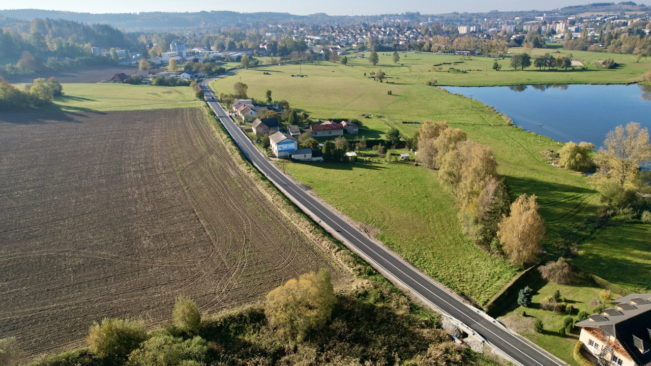 Silnice II/347 – rekonstrukce úseku Humpolec–Čejov - Road and bridge construction