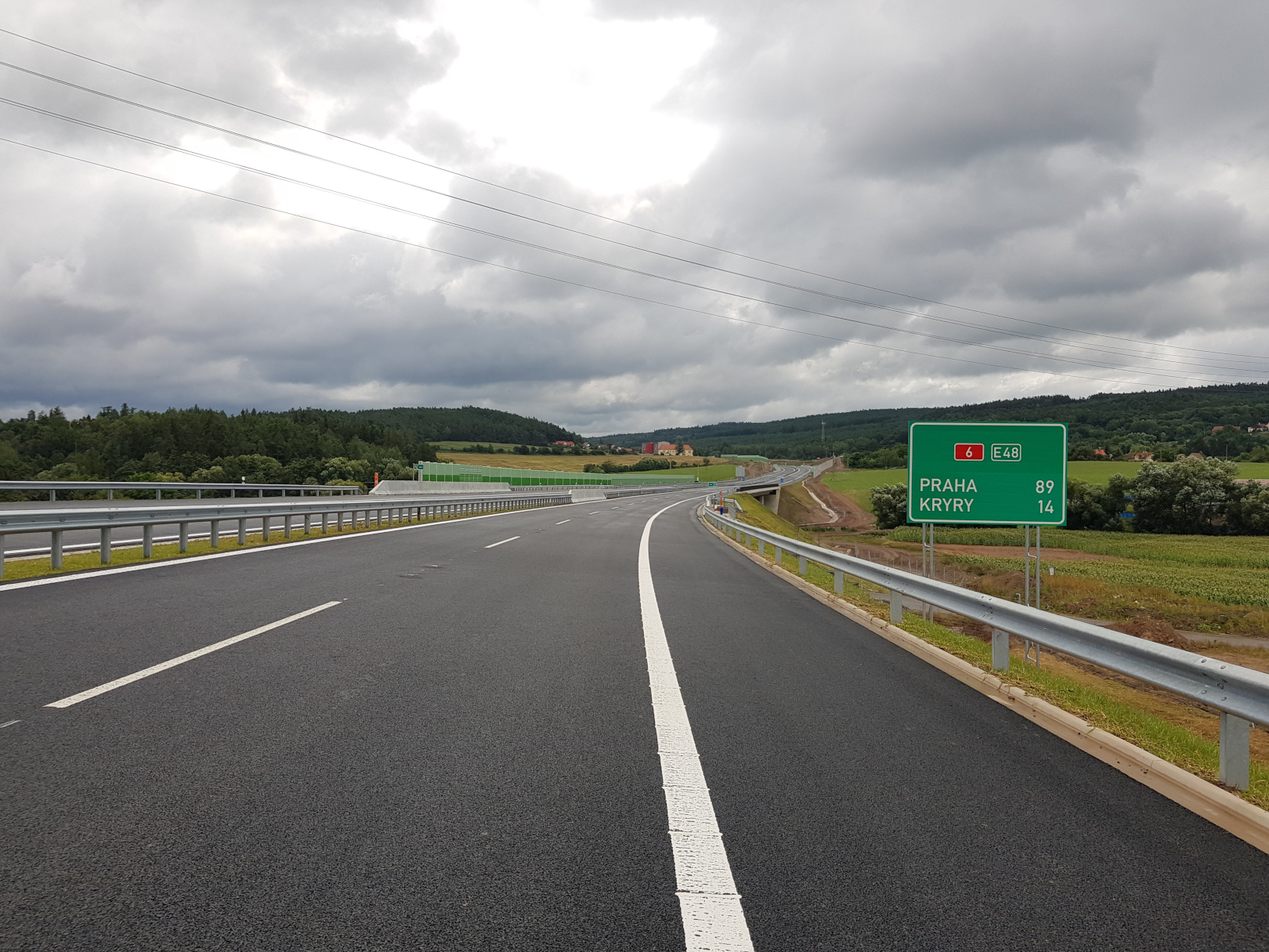 Dálnice D6 – obchvat Lubence - Road and bridge construction